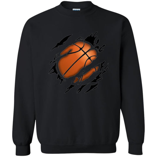 Basketball Lover T-shirt Basketball In Me Black