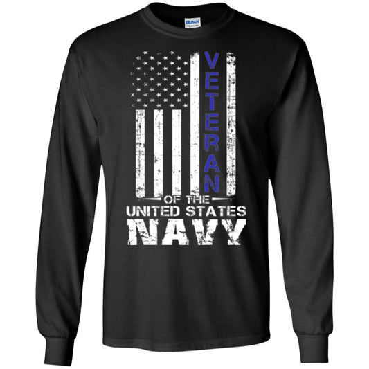 Us Navy Veteran T-shirt Black