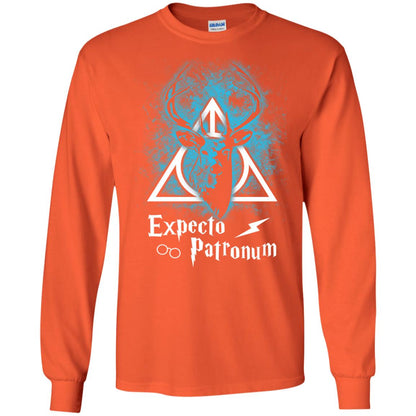 Expecto Patronum Harry Potter Fan T-shirtG240 Gildan LS Ultra Cotton T-Shirt