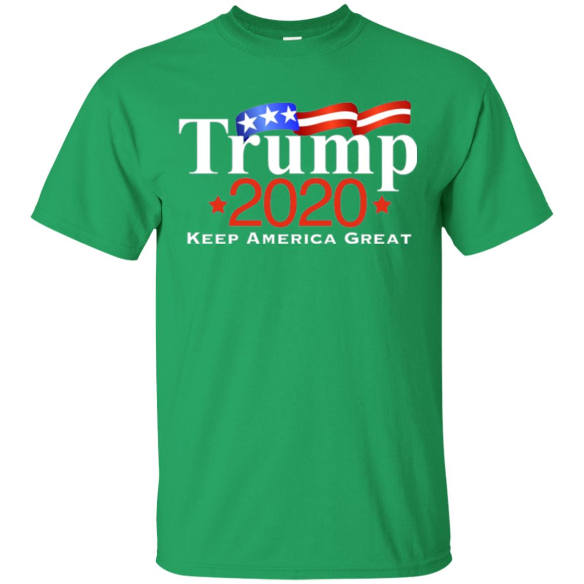 Pro Trump 2020 Keep America Great T-shirt Irish Green