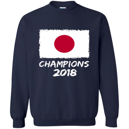 Football Lover T-shirt Japan Champions 2018 T-shirt Navy