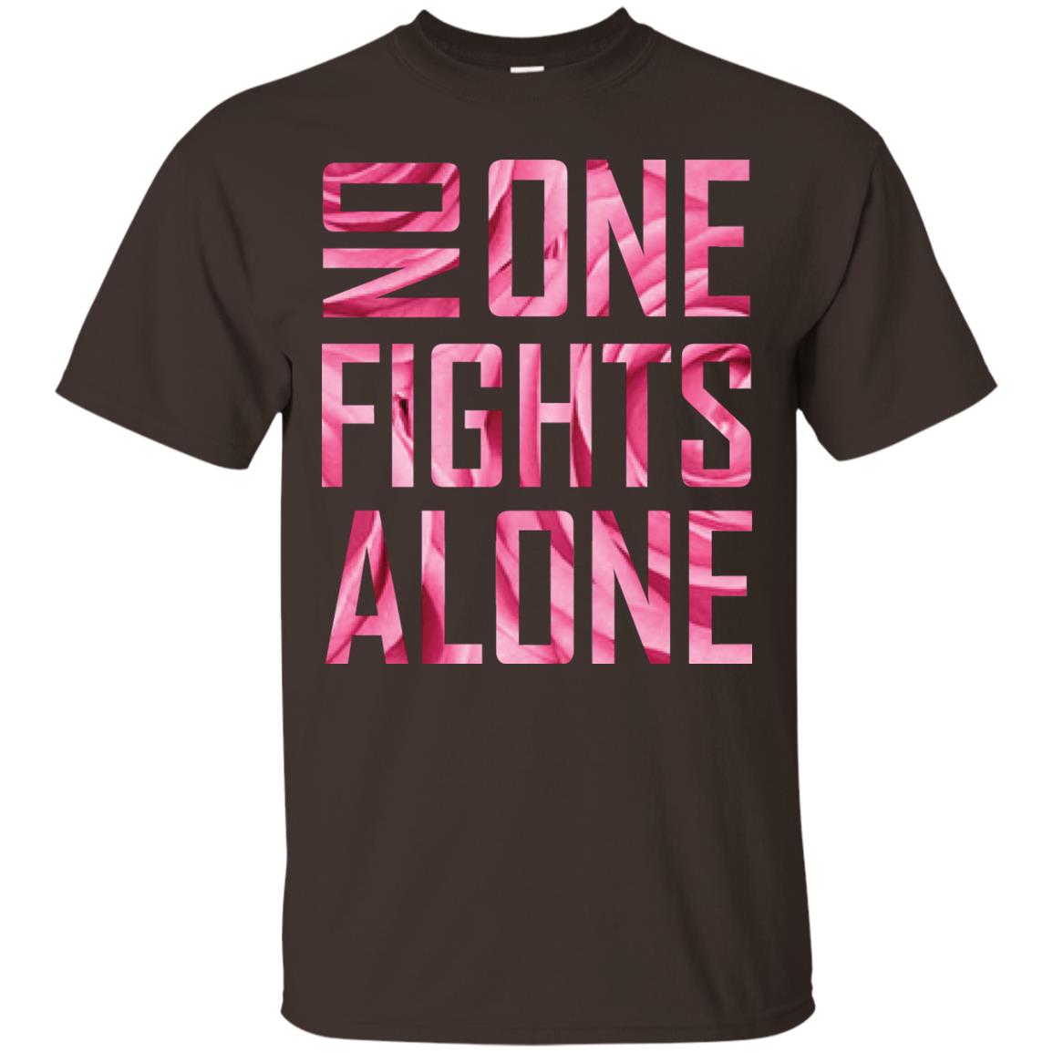 No One Fight Alone Shirt Dark Chocolate