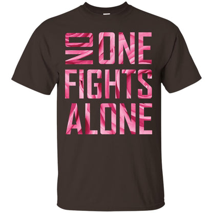 No One Fight Alone Shirt Dark Chocolate