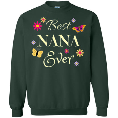 Best Nana Ever T-shirt Forest Green