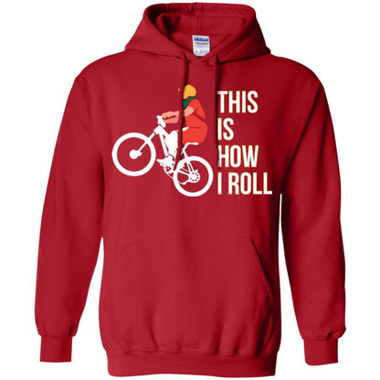Bicycle T-shirt This Is How I Roll Red