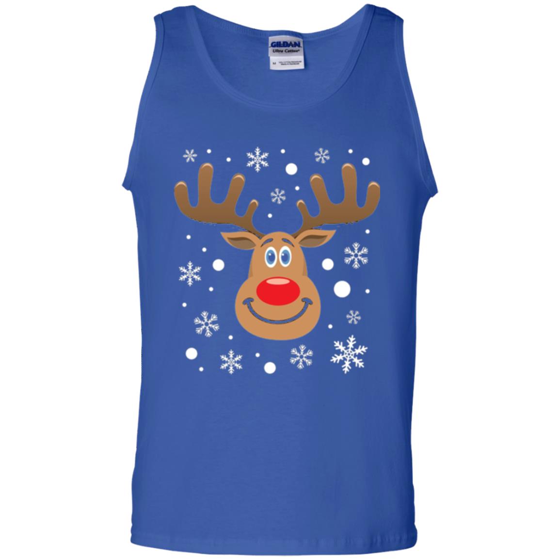 Christmas T-shirt Reindeer Merry Christmas Royal