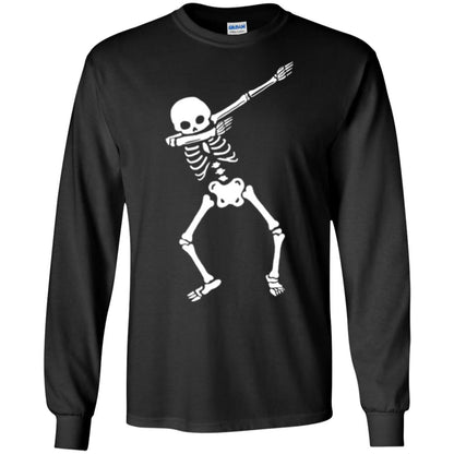 Dabbing Skeleton T Shirt Black