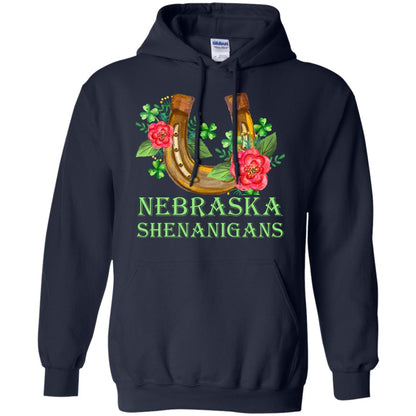 Horse Lover T-shirt Nebraska Shenanigans Navy