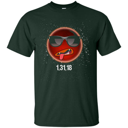 Total Lunar Eclipse T Shirt Funny Astronomy Celestial Meme T-shirt Forest Green