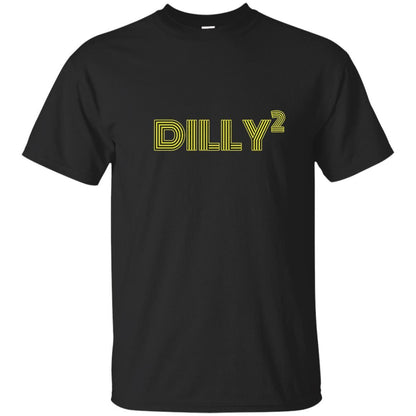 Christmas T-shirt Dilly Squared Black