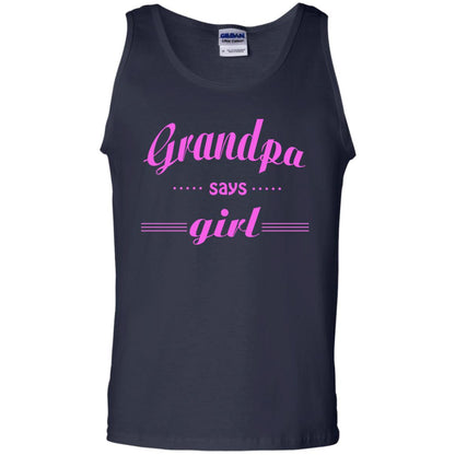 Grandpa Say Girl Shirt Navy