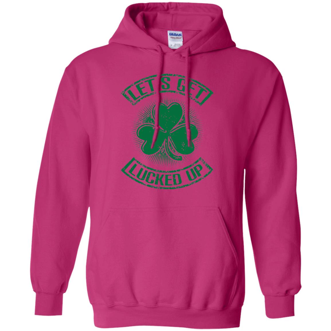 Let_s Get Lucked Up St. Patrick_s Day T-shirt Heliconia
