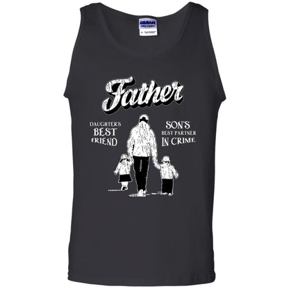 Father Is Daugther's Best Friend Son's Best Partner In Crime Shirt Black