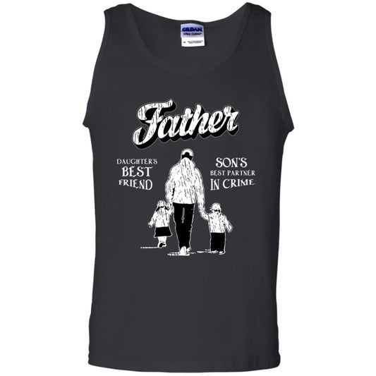Father Is Daugther's Best Friend Son's Best Partner In Crime Shirt Black