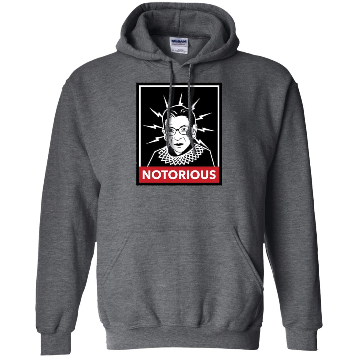 Notorious Ruth Bader Ginsberg Shirt Dark Heather