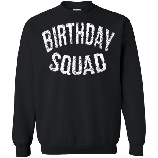 Birthday Squad T-shirt Black