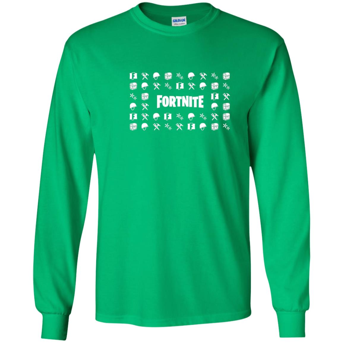 Fortnite Tapestry Shirt Irish Green