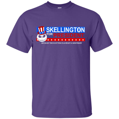 Skellington For President Because This Election Is Already A Nightmare Purple