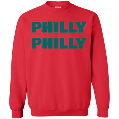 Football Lover T-shirt Philly Philly Philadelphia T-shirt Red