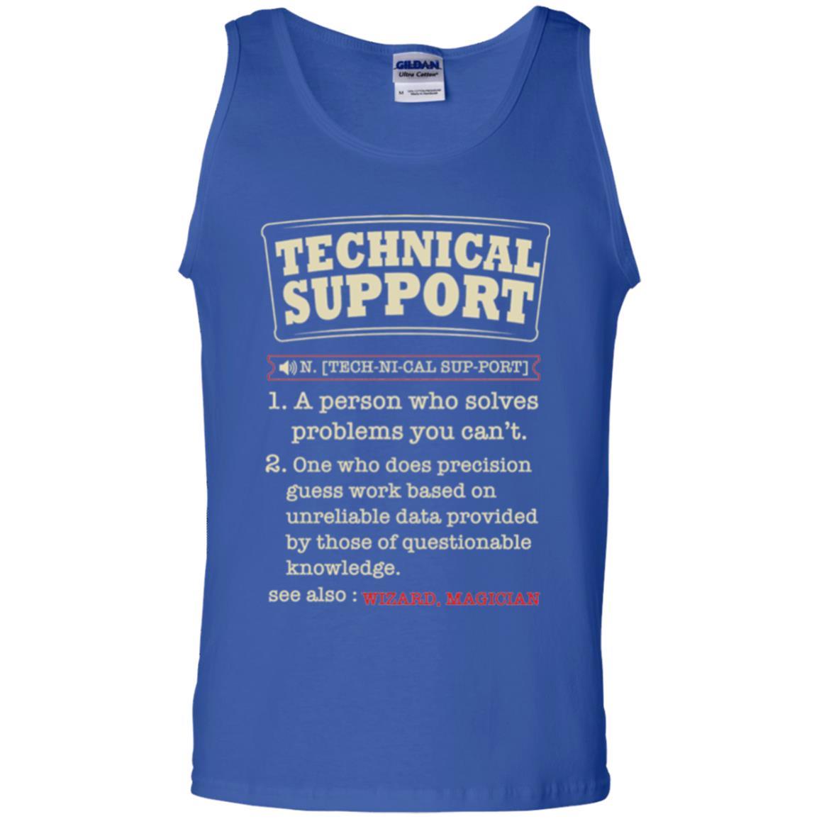 Computer Nerd T-shirt Technical Support Definition T-shirt Royal