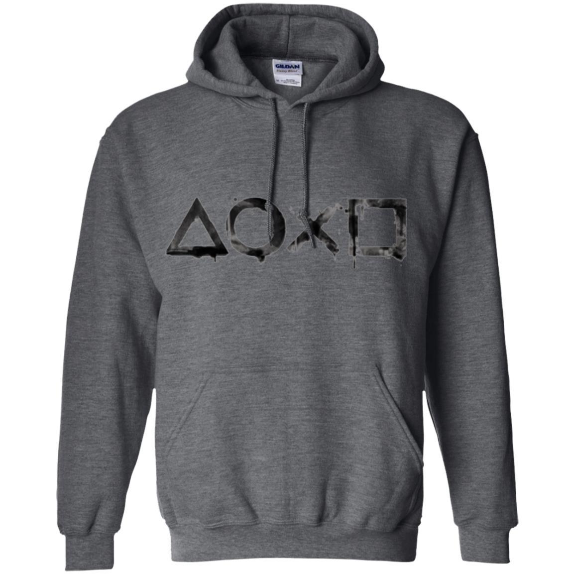 Gamer T-shirt Playstation Ink Wash 2 Dark Heather