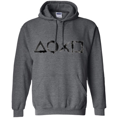 Gamer T-shirt Playstation Ink Wash 2 Dark Heather