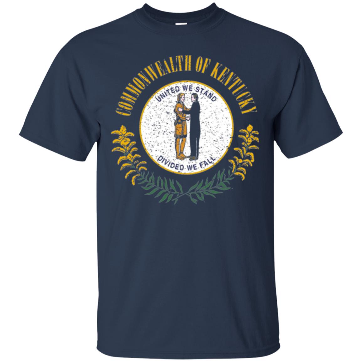 Kentucky State Flag T-shirt Navy