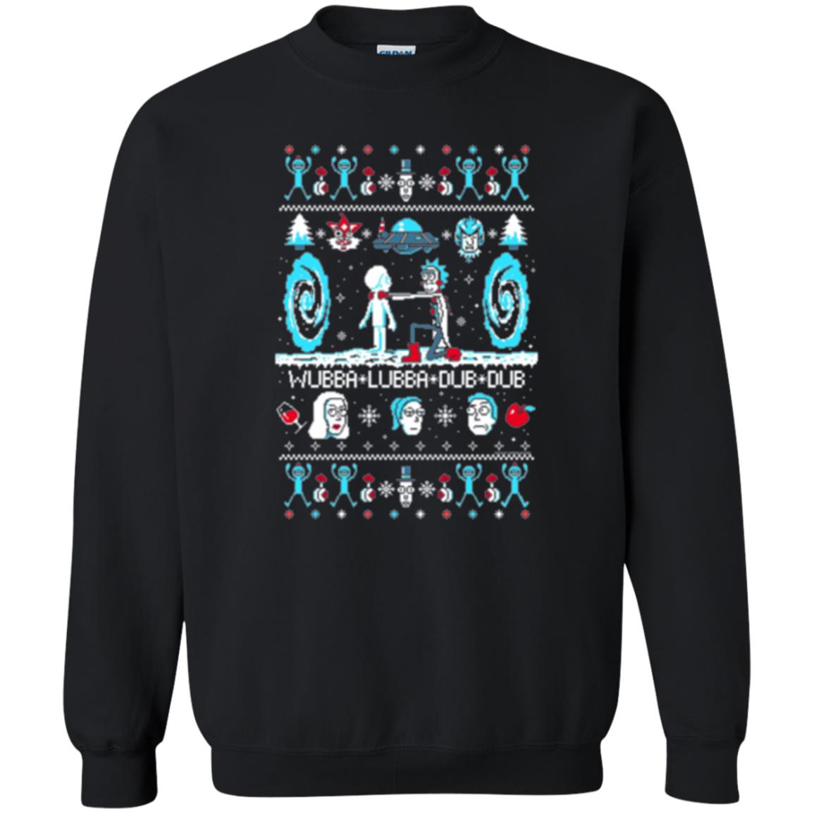 Cartoon T-shirt Build A Snowmorty Black