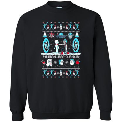 Cartoon T-shirt Build A Snowmorty Black