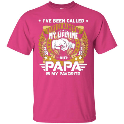 But Papa Is My Favorite Papa Shirt Heliconia