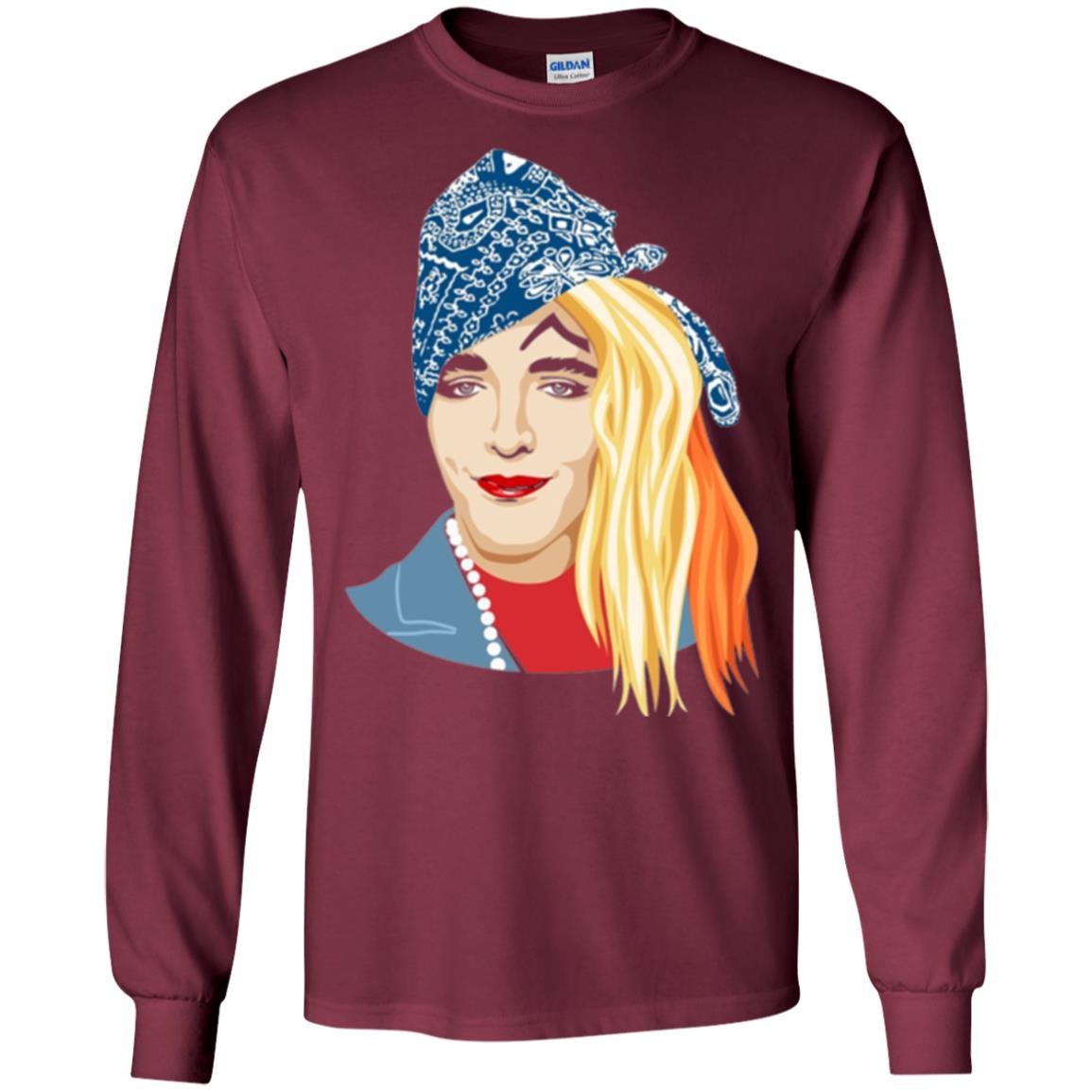 Shane Dawson Shanay Portrait T-shirt Maroon
