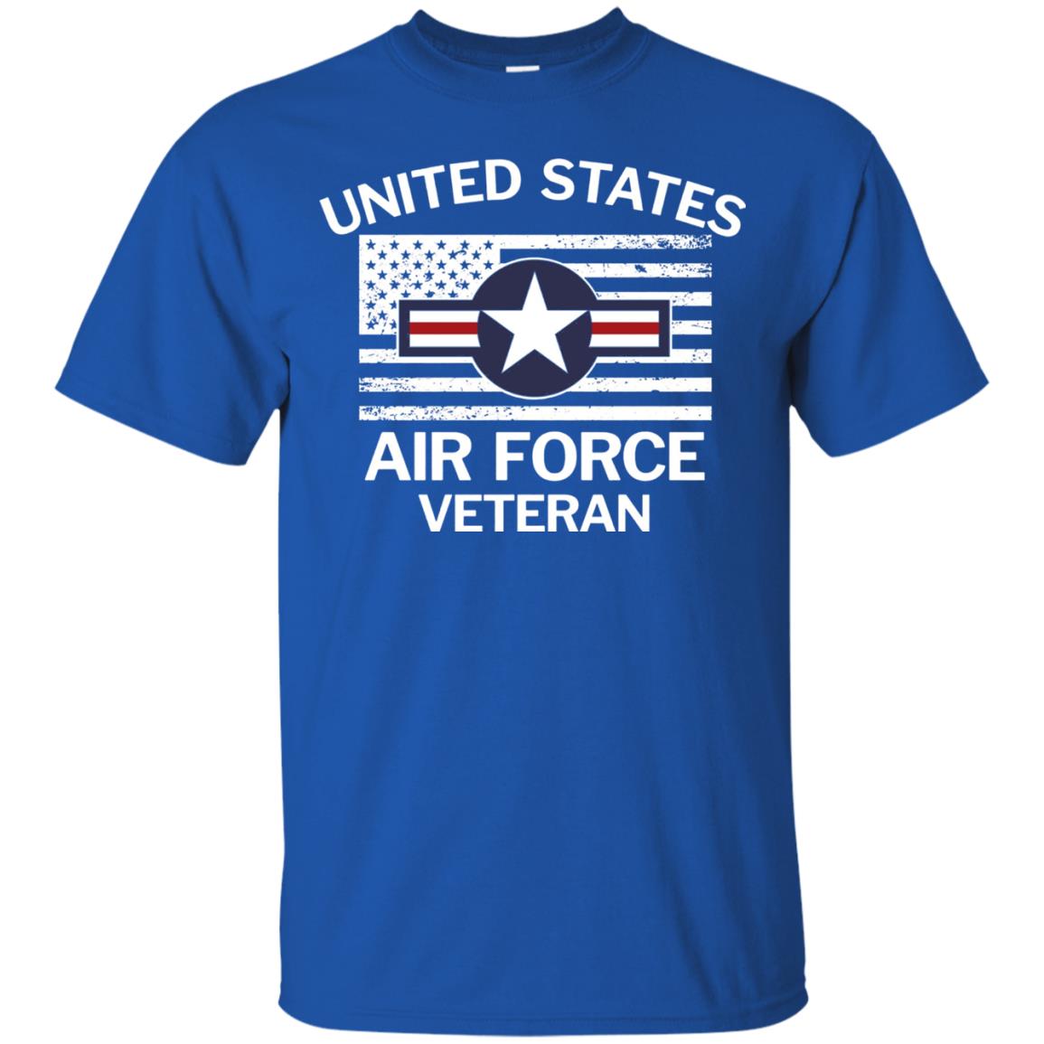 United States Air Force Veteran T-shirt Royal
