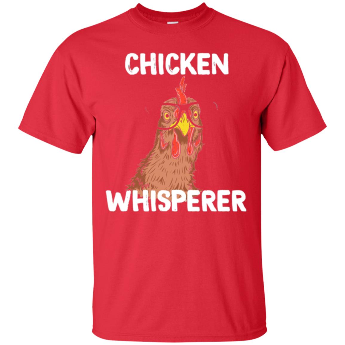 Chicken T-shirt Whisperer Red
