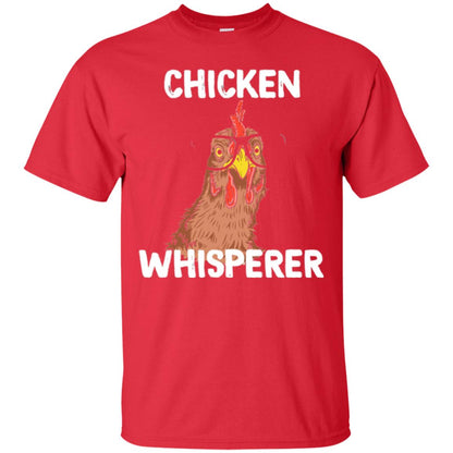 Chicken T-shirt Whisperer Red