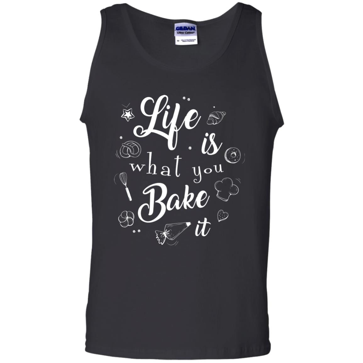 Baker T-shirt Life Is What You Bake It Black