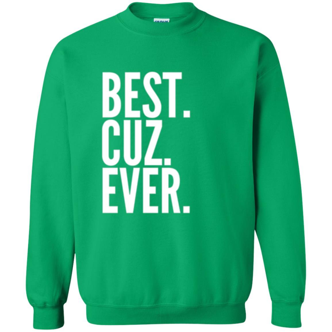 Family T-shirt Best Cuz Ever Irish Green