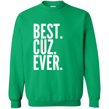 Family T-shirt Best Cuz Ever Irish Green
