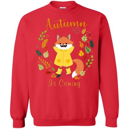 Autumn Is Coming Shirt Red