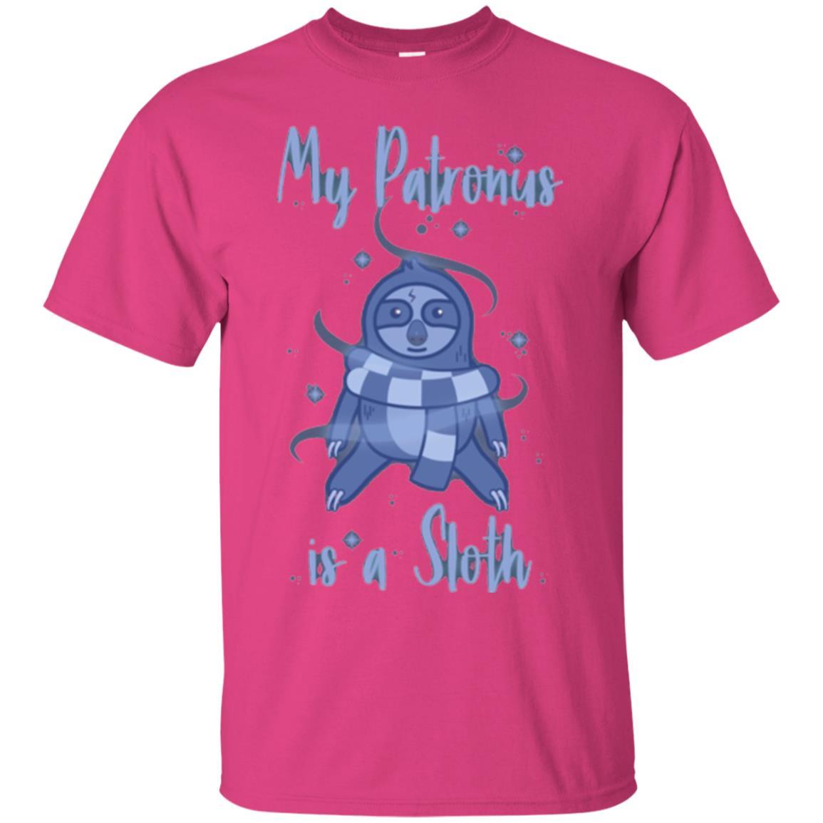 Film T-shirt My Patronus Is A Sloth T-shirt Heliconia