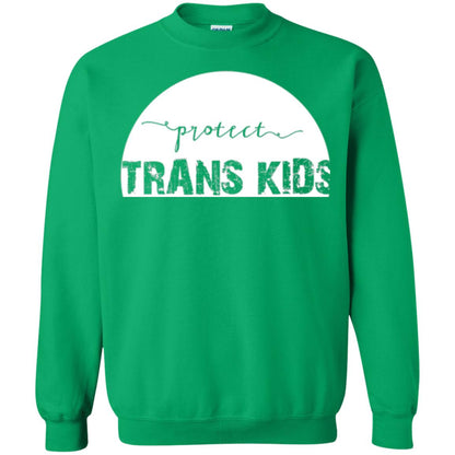 Protect Trans Kids T-shirt Irish Green