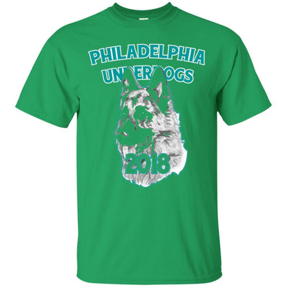 Dog Lover T-shirt Philadelphia Underdogs Celebration 2018 T-shirt Irish Green