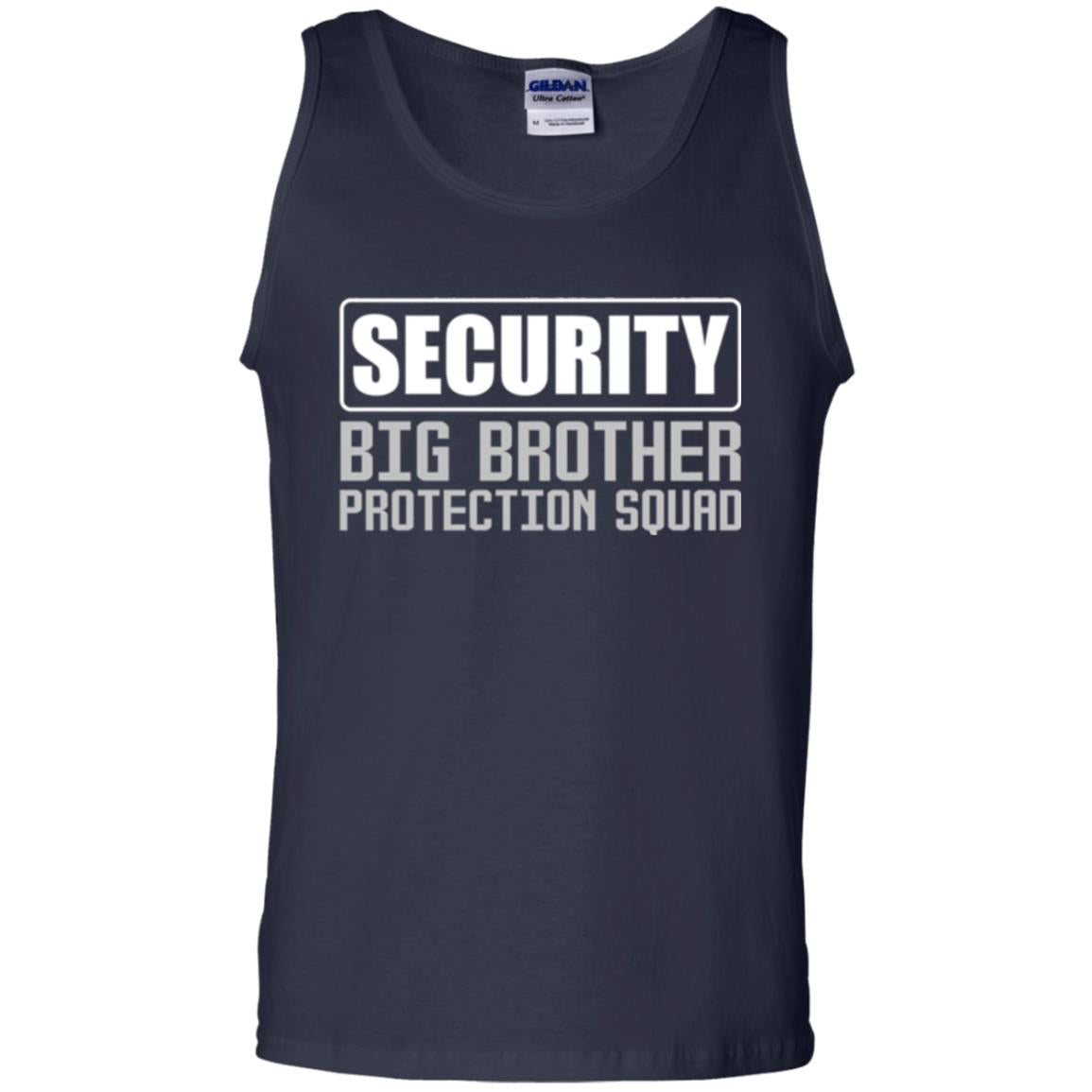 Family T-shirt Security Big Brother Protection Squad Navy