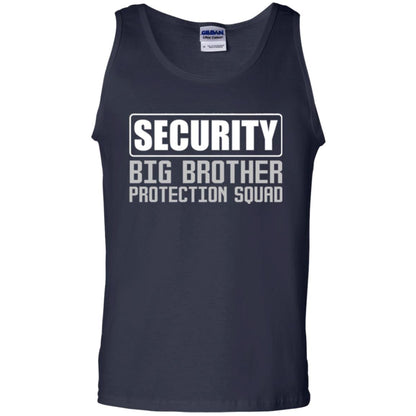 Family T-shirt Security Big Brother Protection Squad Navy