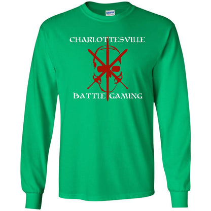 Charlottesville Battle Gaming Gamer T-shirt Irish Green