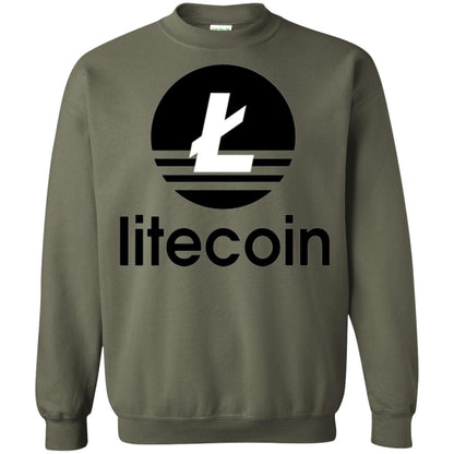 Litecoin Ltc T-shirt Military Green