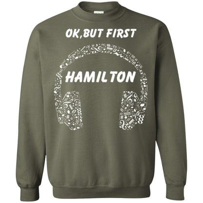 An American Musical Ok, But First Hamilton Ear Phones Military Green