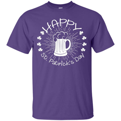 Drinking Team Happy St.patrick’s Day T-shirt Purple