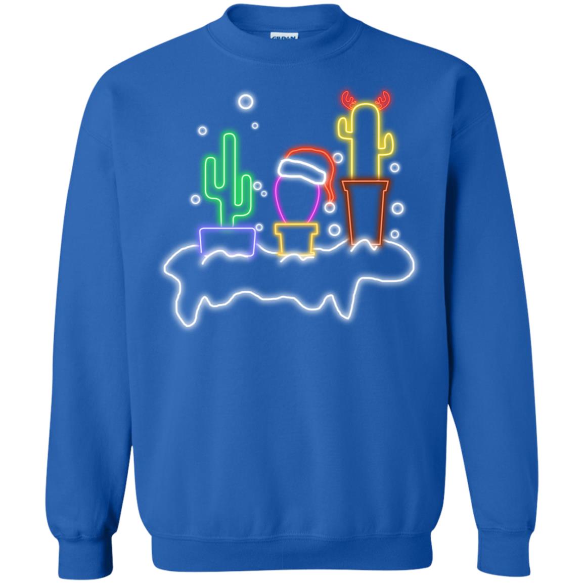 Cactus Merry X-mas Gift Shirt Royal