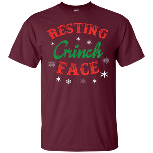 Christmas T-Shirt Resting Grinch Face