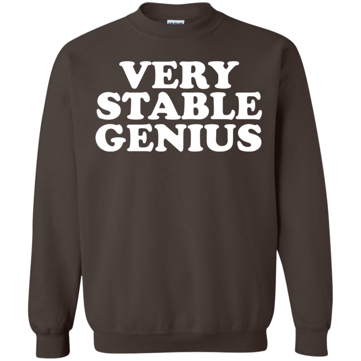 Very Stable Genius T-shirt Dark Chocolate